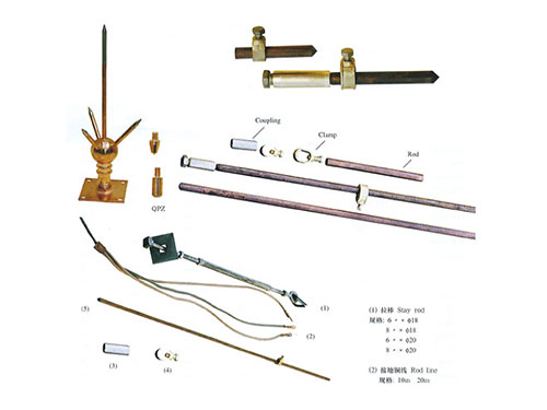 QPZ球型避雷針JDB接地棒、夾